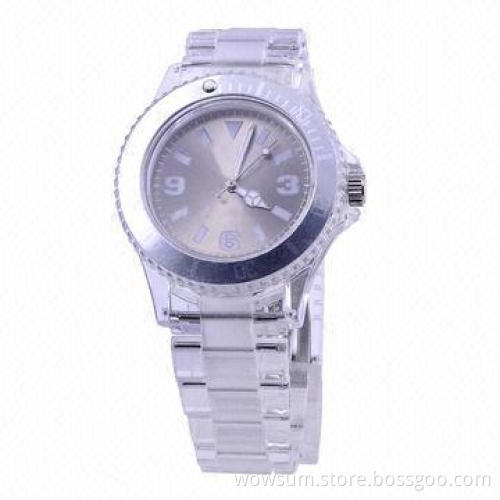 Plastic Watch, Eco-friendly Material with Japan Quartz Movement